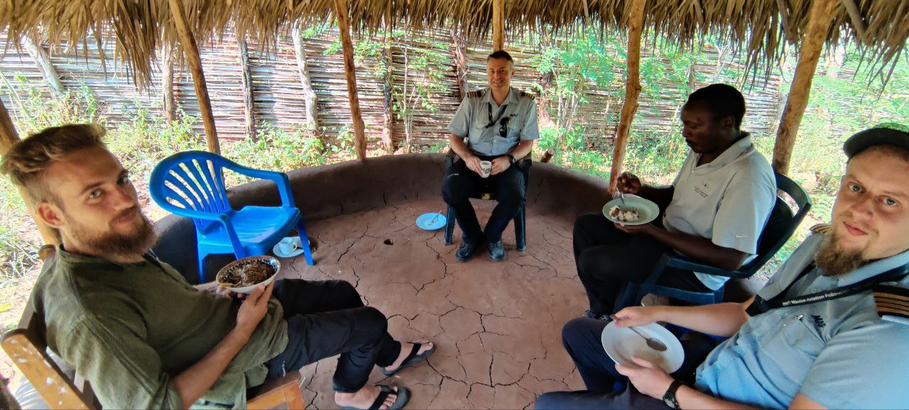 Lunch with AIM Missionaries Matthias and Joseph 