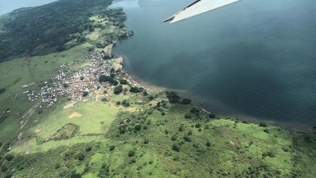 Island on Lake Victoria