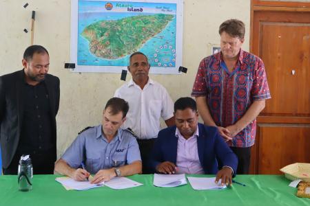 MAF Signing the MoU with ATKOMA