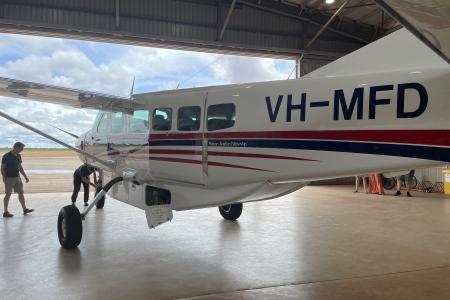 VH-MFD to Arnhem Land.