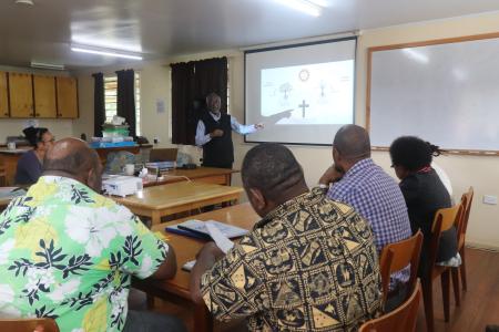 MAF Technologies employees and partners in a leadership training at the MAF Tecnologies office base