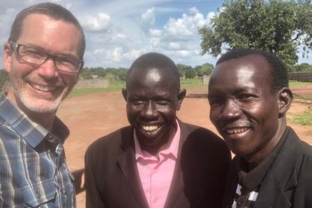 Peter Swann and missionaries