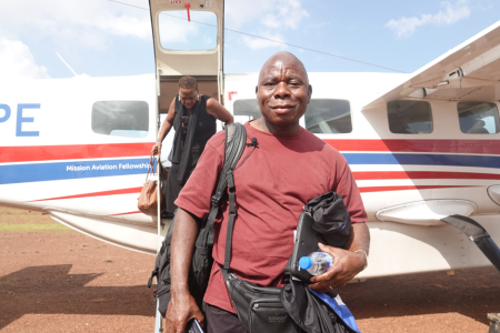 Joe Boway Liberian's Children Ministry superintendent