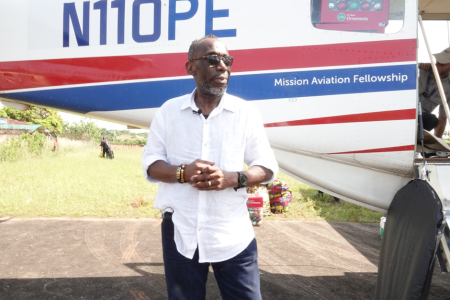 William Tarpeh  trains pastors interpret the scripture well