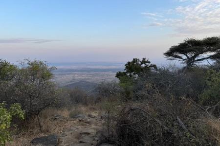 view from mount olemilei