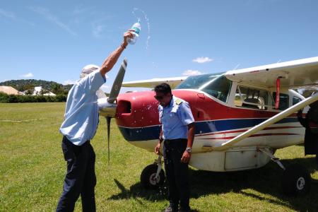Roshan's first solo flight