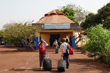 Arrival of the medical team in Faranah