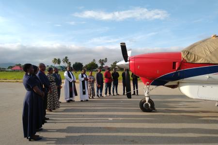  Kilimatinde safari pastors blessings the Caravan for future operations.