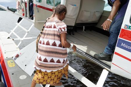 Airlifted in 24 minutes: Shimbil saved by floatplane medevac