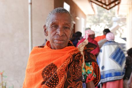 Rozalia Masanja after surgery