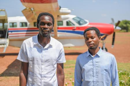 Jean Thierry (left) Moise (right)