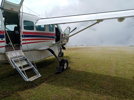 P2-MAK fogged in at Nankina