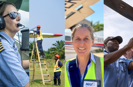 MAF staff across the world