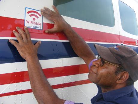 WiFi Bible on MAF Planes