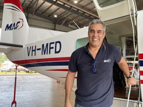 MAF Arnhem Land programme director Matthew Henderson.