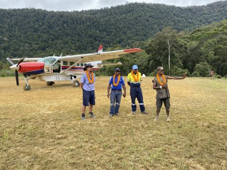 Ryan Cole and RAA staff addressing the community