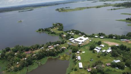 Aerial view of Bosset Community, one of the possible start locations