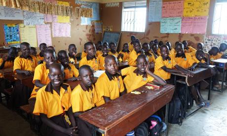Akigyeno school children