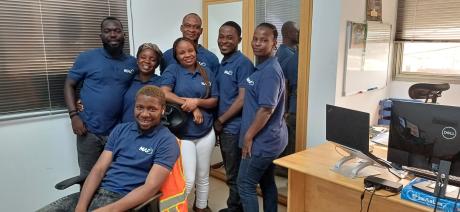 Rachel  Gwole MAF Liberia staff