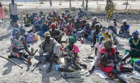 Patients wait for Surgery in Yuai South Sudan 