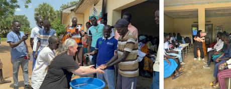 Marion Good Health Board members conducted training in Chukudum hospital