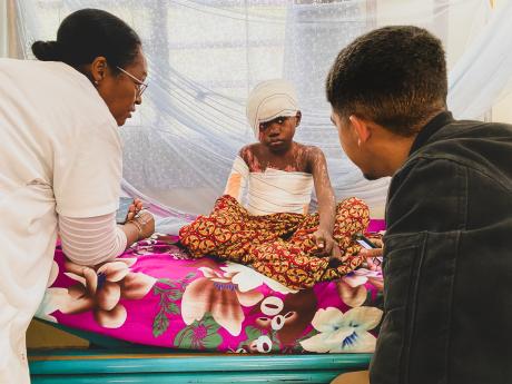 Angelo BETOMBO at the Good News Hospital