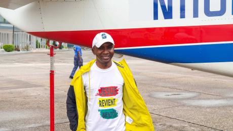 Young Christians gathered from around Guinea for a powerful Bible camp. But the 300km trip from the capital would have been a test of endurance without MAF.