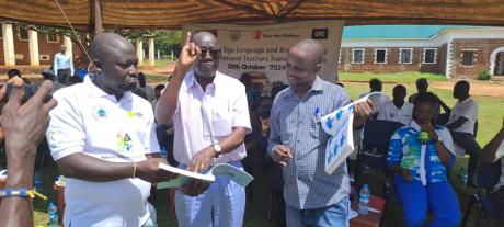 Teachers training launch in maridi