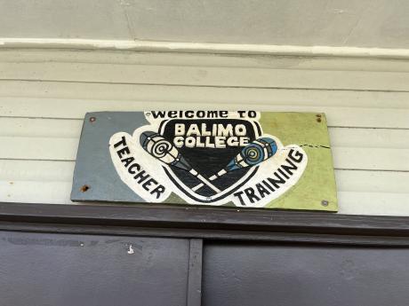 Balimo Teachers College office logo