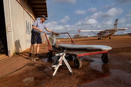 MAF piklot washing patient mat