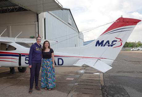 Ria Bos and Ella Hawthorne from Mercy Ships