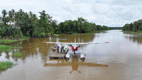 Floatplane in Lake Murray update_Floatplane in Kapikam