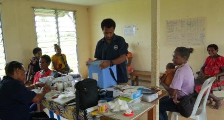 SDP Aerial Health Patrol in Lake Murray Western Province