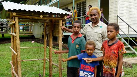 SDP Aerial Health Patrol in Lake Murray Western Province