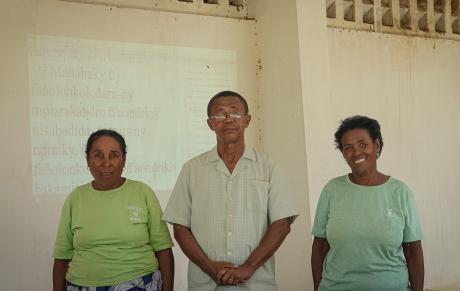 Some of the Masikoro team in the South