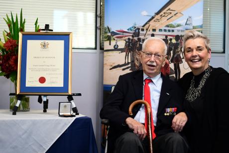 Stuart King and Rebecca King - HCAP Award - November 2019  