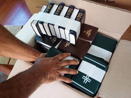 Bibles in a box