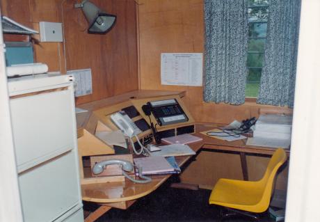 A radio room