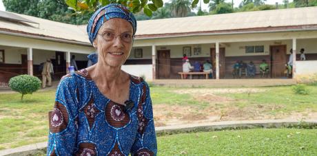Martha Gafafer a missionary doctor of the Mission Philafricaine