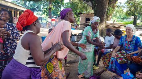 Widowed women rejoice after receiving gifts from Martha