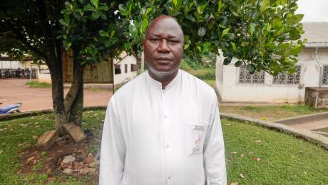 Dr Daniel Galada Béavogui,Director of the Regional Specialized Hospital Center of Macenta.