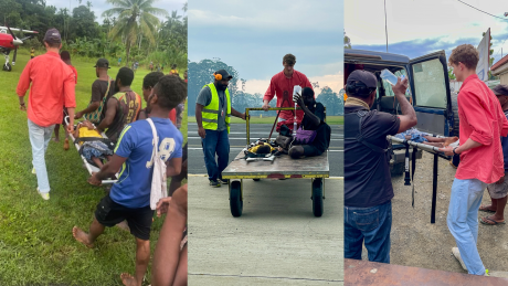 Nathaniel's work placement with MAF