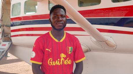 Mathieu Emile Lamah, son of Pastor Lamah.