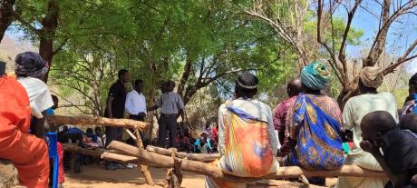 Lopit Church gathers for worship