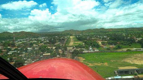 Mandritsara airstrip approach