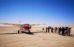 Phil Henderson with passenger Rasby the dog